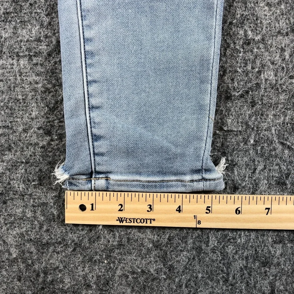 American Eagle Next Level Skinny Jeans Womens 8 Distressed Light‎ Wash
